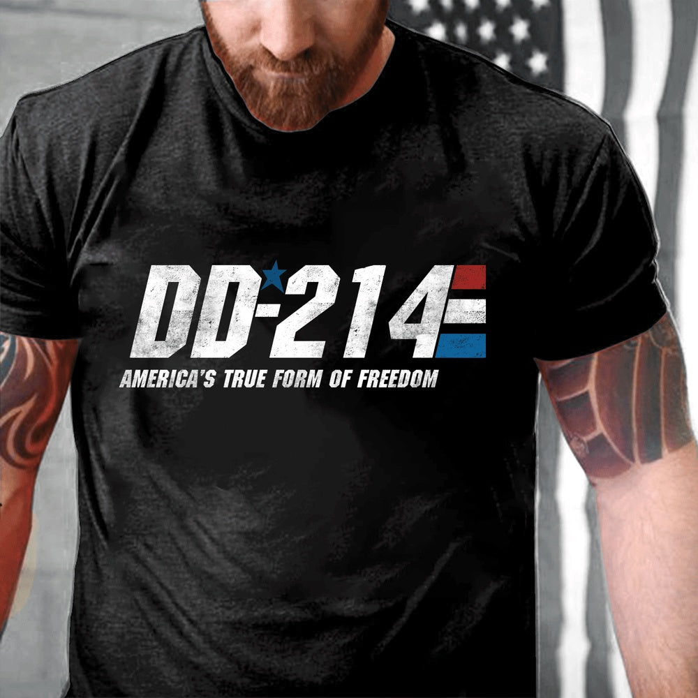 Dd214 Shirt, DD-214 Shirt DD-214 America's True Form Of Freedom Shirt, Veterans Day Shirts