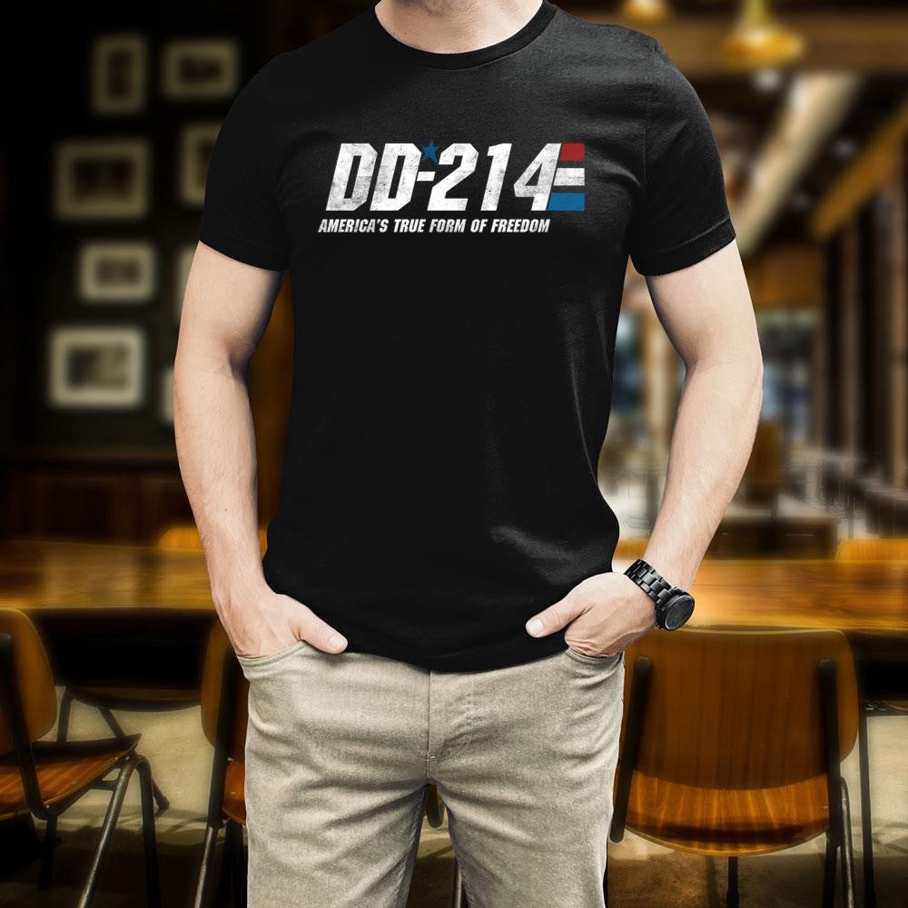 Dd214 Shirt, DD-214 Shirt DD-214 America's True Form Of Freedom Shirt, Veterans Day Shirts