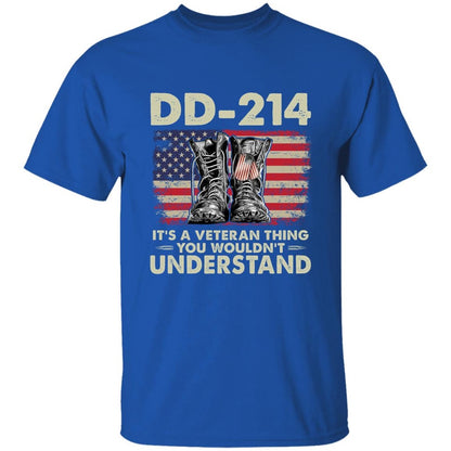 Dd214 Shirt, DD-214 Shirt It's A Veteran Thing You Wouldn't Understand DD-214 T-Shirt, Veterans Day Shirts