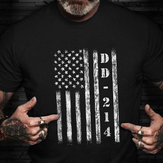 Dd214 Shirt, DD-214 Shirt US Flag DD214 Veteran T-Shirt Military Veterans Day Gift, Veterans Day Shirts