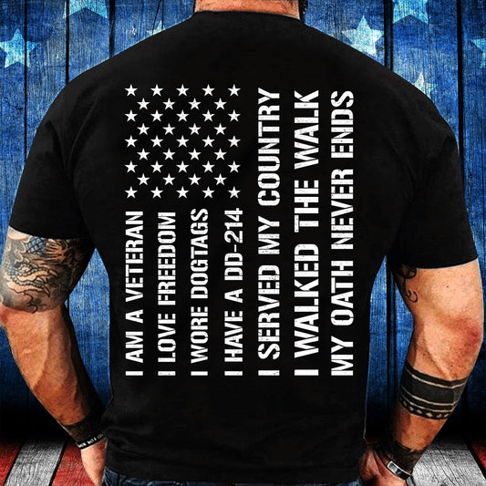 Dd214 Shirt, Veteran Shirt I Am Veteran I Love Freedom I Have A DD-214 T-Shirt, Veterans Day Shirts