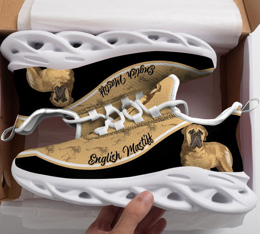 English Mastiff Max Soul Shoes For Women Men - Gift For Dog lover