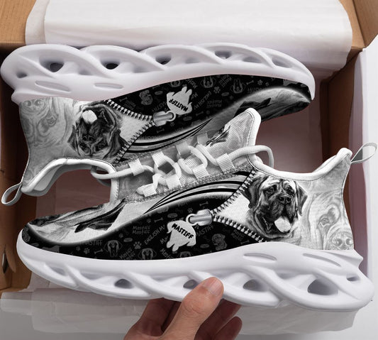 English Mastiff Sketch Max Soul Shoes For Women Men Kid - Gift For Dog lover