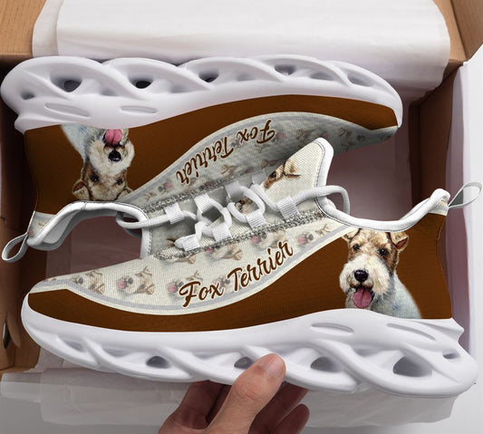 Fox Terrier Max Soul Shoes For Women Men - Gift For Dog lover