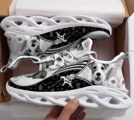 Fox Terrier Sketch Max Soul Shoes For Women Men Kid - Gift For Dog lover