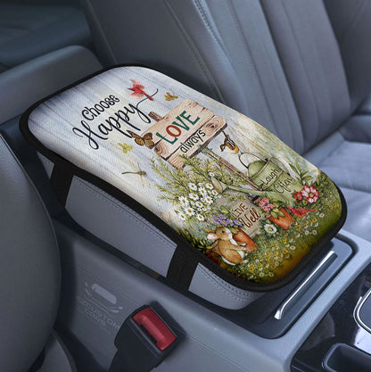 Fruits Of The Spirit On A Pear Galatians 5 22 23 Car Center Console Cover, Christian Armrest Pad Cover