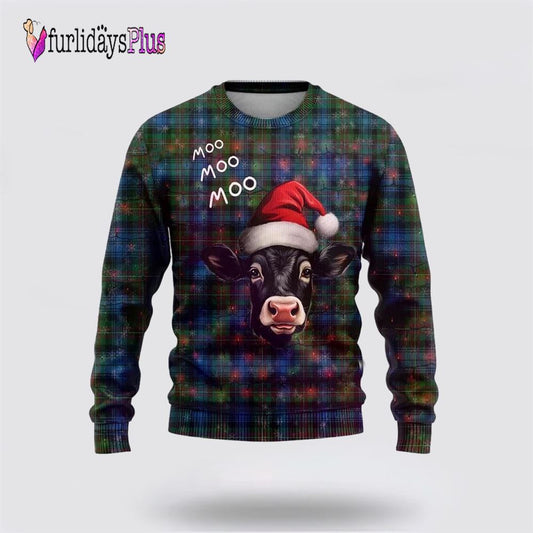 Funny Angus Cow Christmas Ugly Christmas Sweaters For Men Women, Christmas Gift, Christmas Winter Fashion, Farmers Sweater