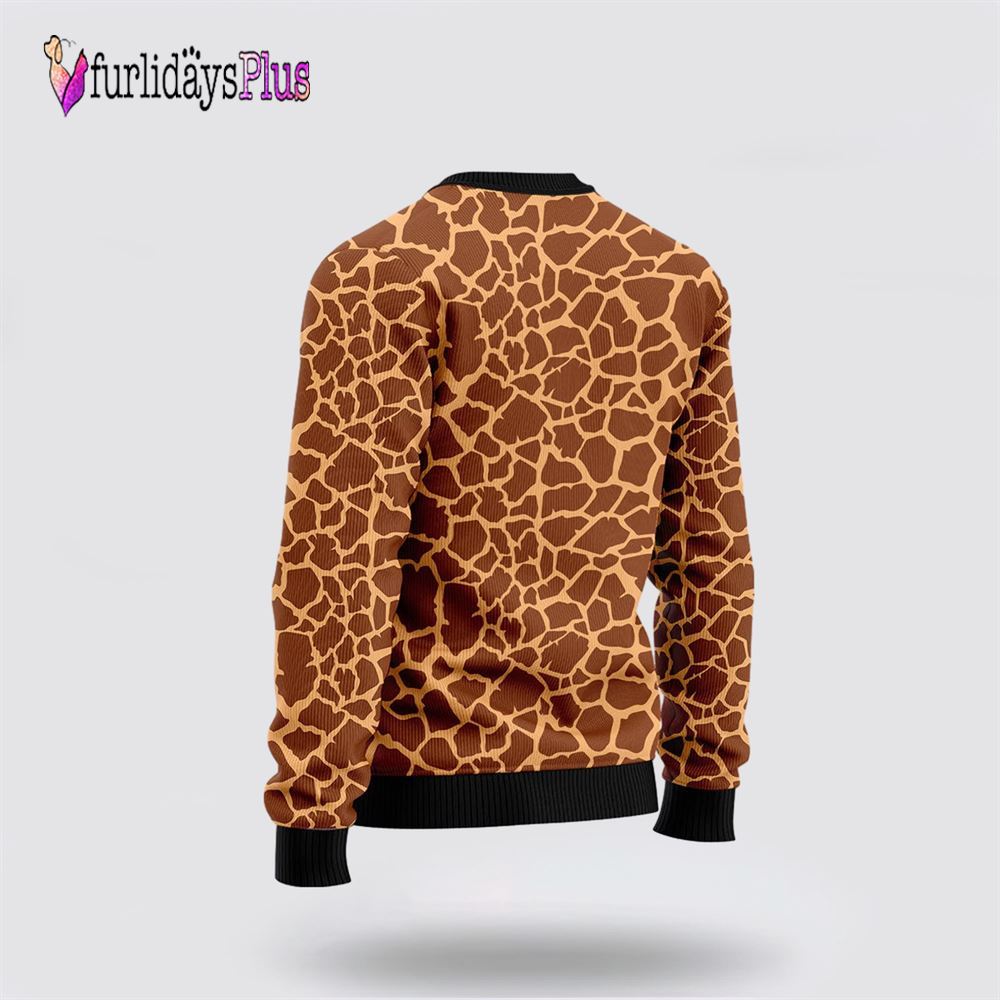 Giraffe Funny Ugly Christmas Sweater, Sweater Gifts For Pet Lover