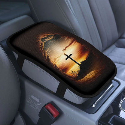 God's Rules Car Center Console Cover, Kids BedArmrest Pad Cover, Christian Car Accessory