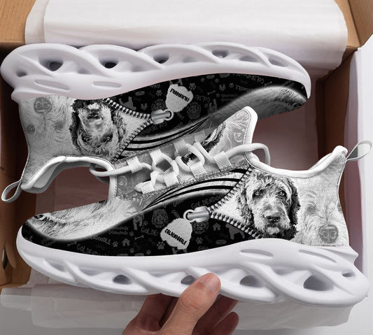 Goldendoodle Max Soul Shoes For Women Men - Dog Lovers Gifts for Him or Her