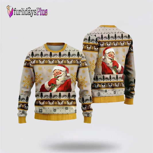 Happy Santas Ugly Christmas Sweater For Men And Women, Christmas Gift, Christmas Winter Fashion