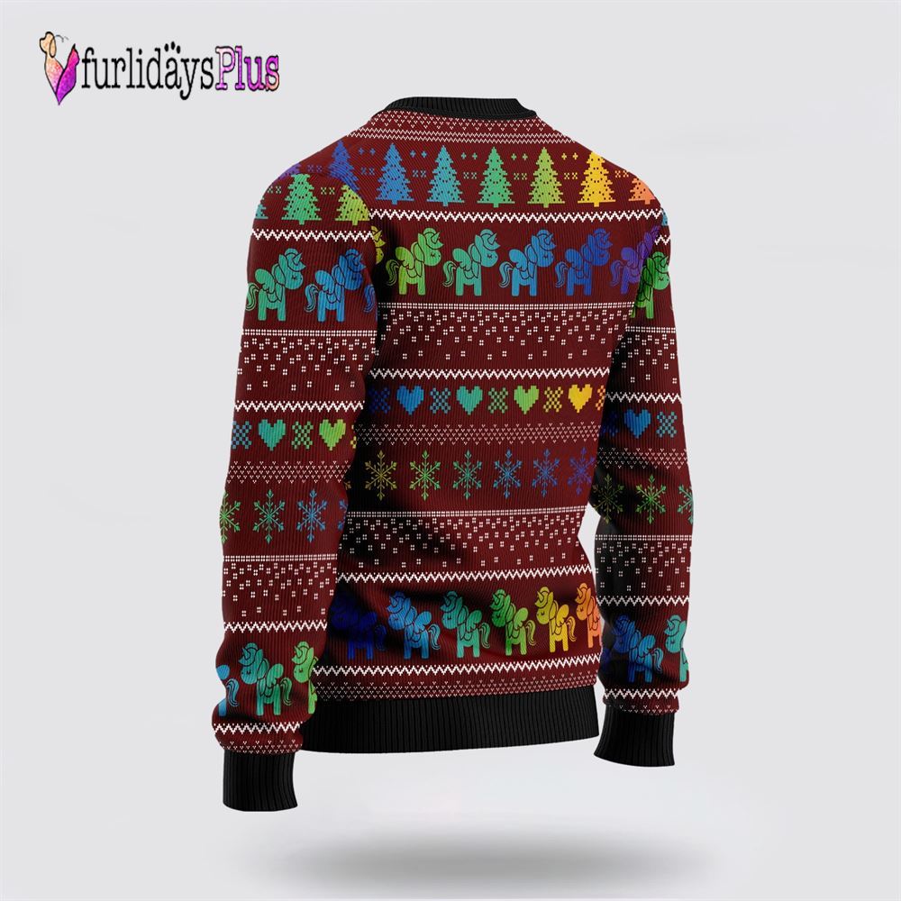 I Can‘t Hear You Unicorn Ugly Christmas Sweater, Best Gift For Christmas