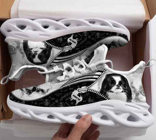 Japanese Chin Sketch Max Soul Shoes For Women Men Kid - Gift For Dog lover