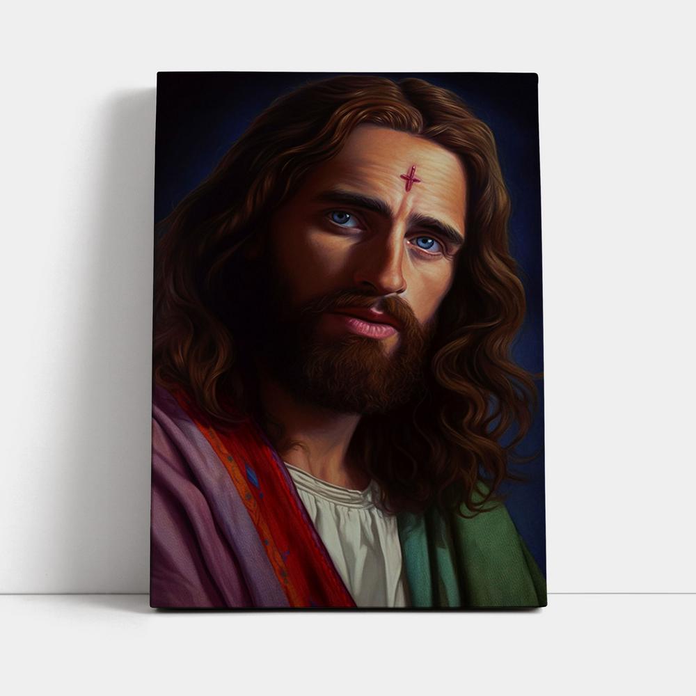 Jesus Christ Painting Canvas Prints - Jesus Canvas Art - Jesus Wall Art Home Decor