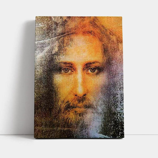 Jesus Christ Wall Art - Jesus Picture - Inspirational Gift For Pastor Priest - Christian Canvas Wall Art Decor