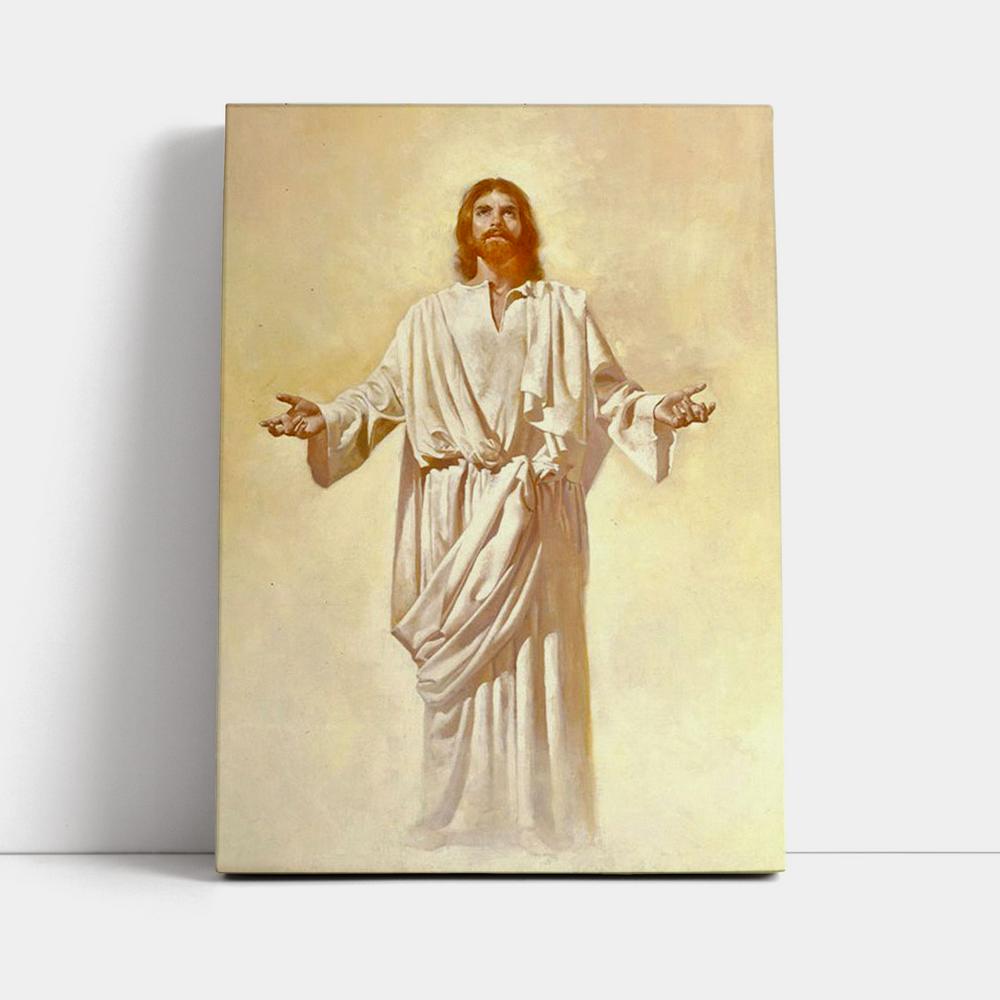 Jesus God With Open Arms Canvas Pictures - Christian Wall Art - Jesus Canvas Art