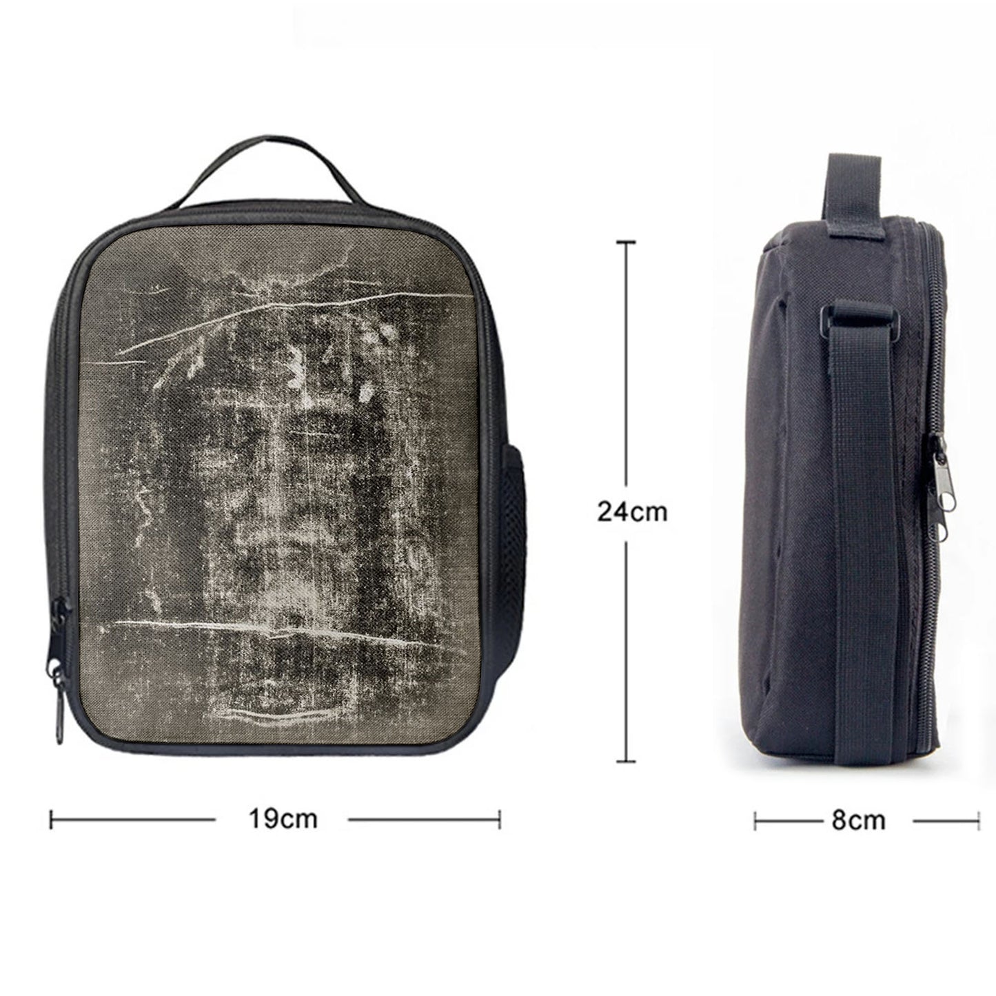 Jesus Lunch Bag, Jesus Christ Picture, Christian Lunch Bag For Pastor Priest, Christian Lunchbag