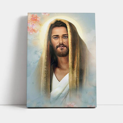 Jesus Portrait Canvas - Jesus Art Prints - Jesus Art - Christian Home Decor