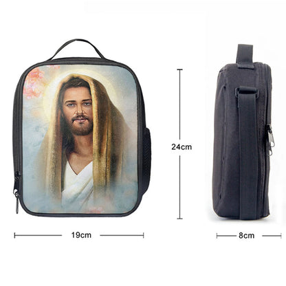 Jesus Portrait Lunchbag, Jesus Lunch Bag, Jesus Art, Christian Lunchbag