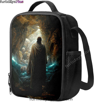 Jesus Rises From The Dead Lunch Bag, Christian Lunchbag, Jesus Lunch Bag