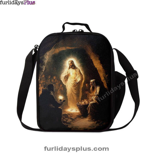 Jesus Spiritual Lunchbag, Religious Lunch Bag, Christian Lunch Bag