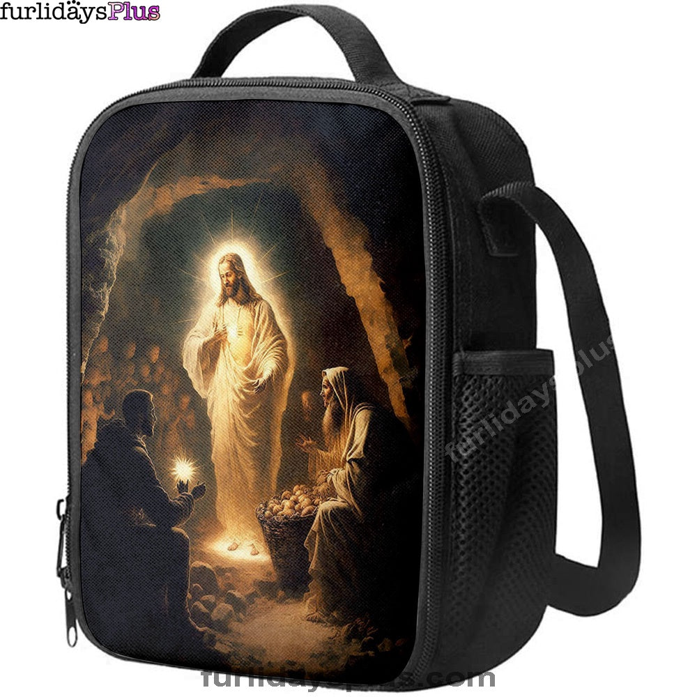 Jesus Spiritual Lunchbag, Religious Lunch Bag, Christian Lunch Bag