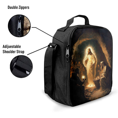 Jesus Spiritual Lunchbag, Religious Lunch Bag, Christian Lunch Bag
