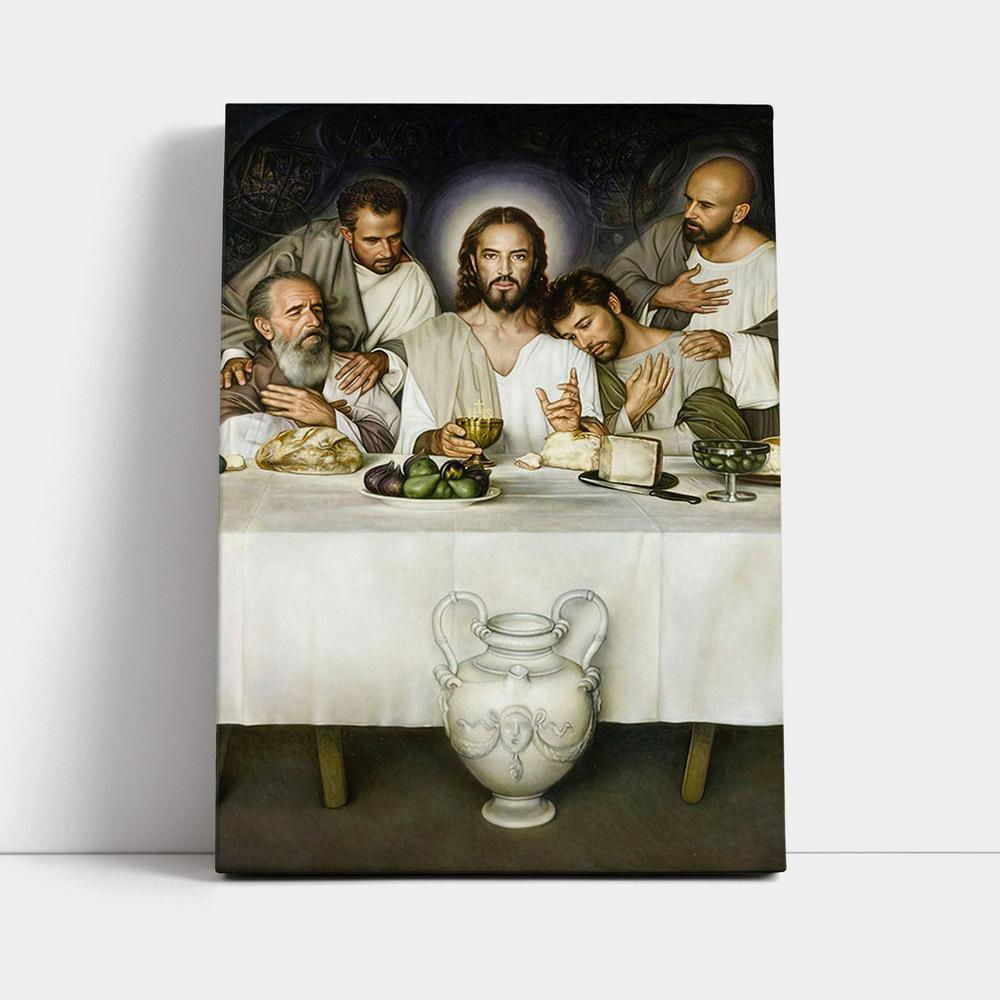 Jesus The Last Supper Canvas Pictures - Jesus Art Prints - Jesus Art - Christian Home Decor