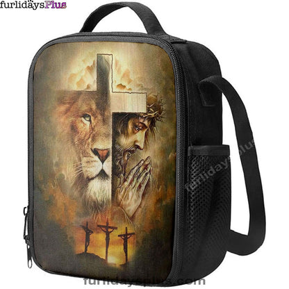 Jesus The Lion Of Judah Lunchbag, Bible Verse Lunch Bag, Scripture Lunchbag