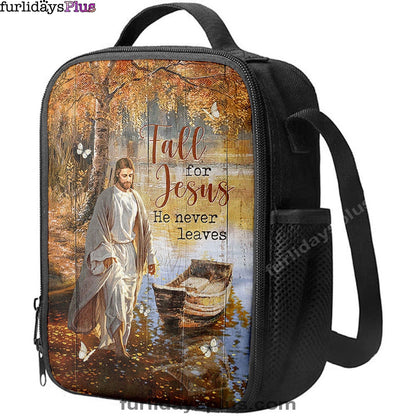 Jesus Walking On The Water Beautiful Lake Lunchbag, Jesus Portrait Lunchbag, Christian Lunchbag