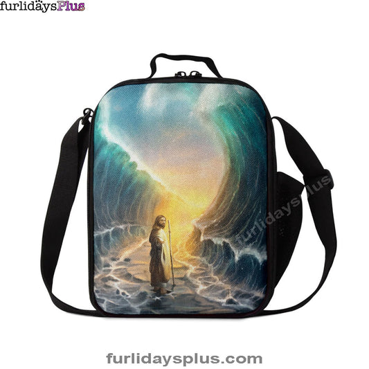 Jesus Walks On Water Lunchbag, God Will Make A Way For You Lunchbag, Jesus Christ Lunch Bag, Christian Lunch Bag