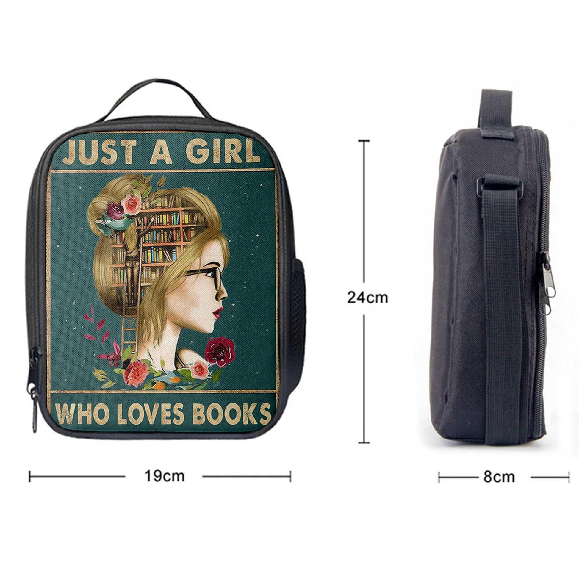 Just A Girl Who Loves Books Lunchbag