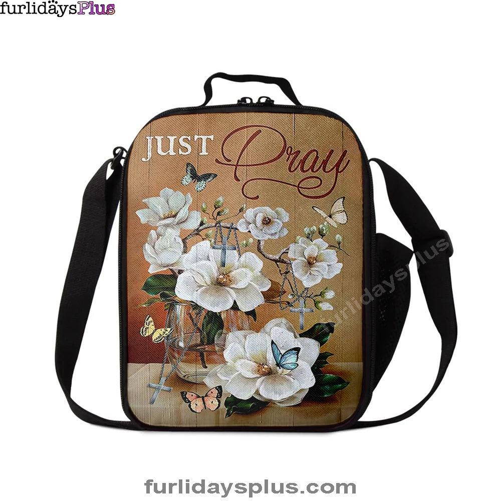 Just Breathe Lunchbag, Bible Verse Lunch Bag, Christian Lunchbag Lunchbag