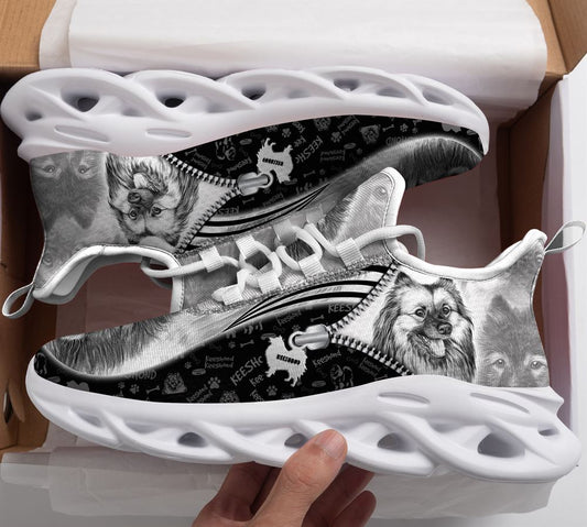 Keeshond Sketch Max Soul Shoes For Women Men Kid - Gift For Dog lover