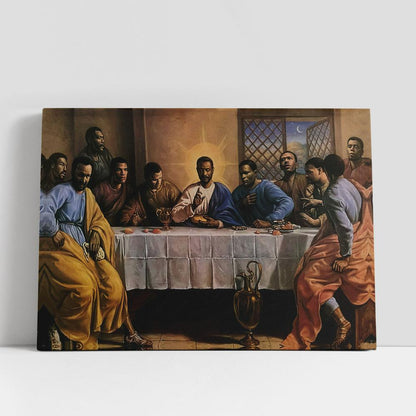 Last Supper Canvas Wall Art 5, Jesus Canvas, Christian Gifts Wall Art, Jesus Wall Decor