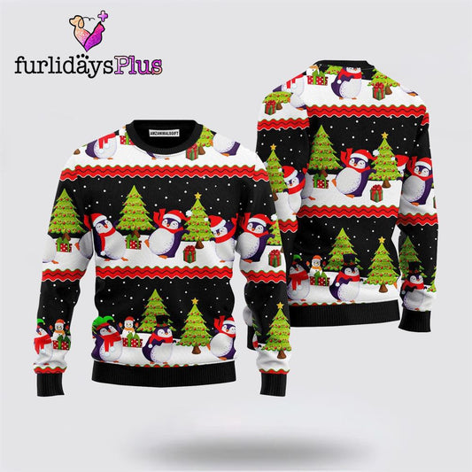 Lovely Penguin Christmas Sweater ,Christmas Ugly Sweater For Men, Women