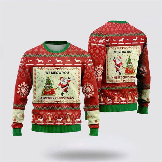 Maine Coon Cats Ugly Christmas Sweater, Christmas Sweater For Cat Lover