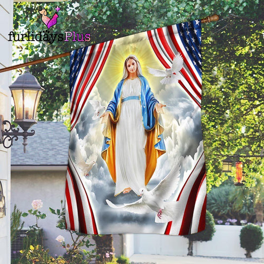 Mary Flag Mother Of Jesus Flag