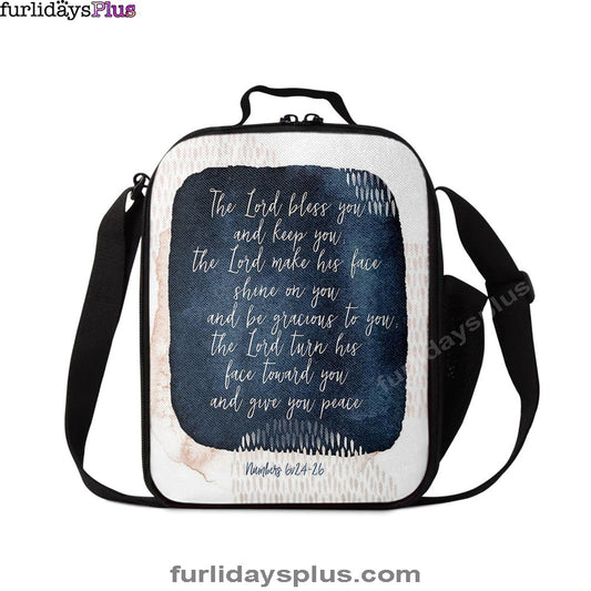 May The Lord Bless You And Keep You, Lunchbag, Christian Lunchbag