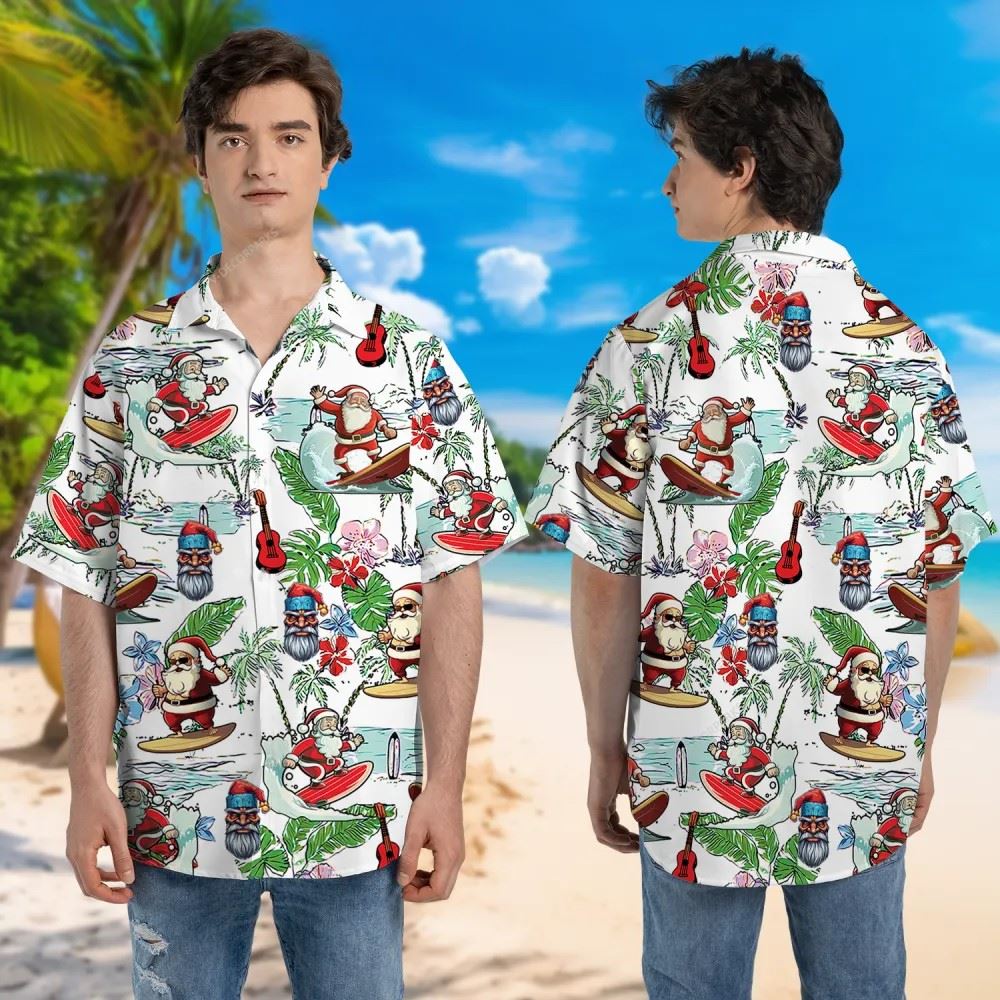 Merry Christmas Hawaiian Shirt For Men And Women, Xmas Hawaiian Shirts
