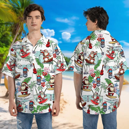 Merry Christmas Hawaiian Shirt For Men And Women, Xmas Hawaiian Shirts