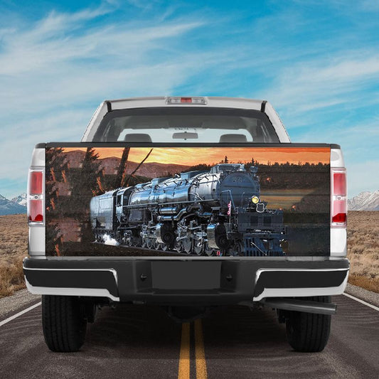 Military Car Wrap, Train Artwork Tailgate Wrap Locomotive Tailgate Cover Train Image Tailgate Wrap Car Decoration