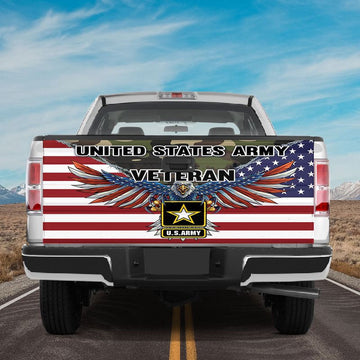 Military Car Wrap, Us Army Veteran Camouflage  Memorial Day Remembrance Day Decor
