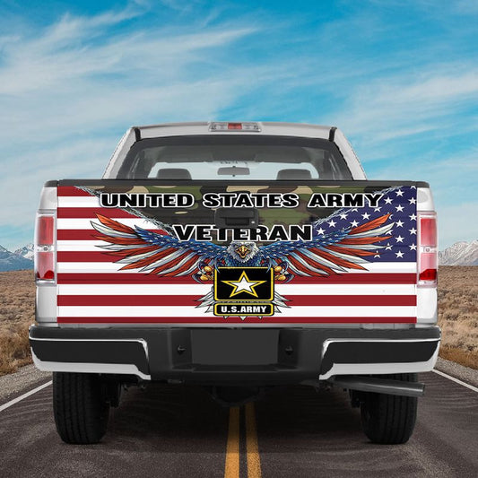 Military Car Wrap, Us Army Veteran Camouflage  Memorial Day Remembrance Day Decor