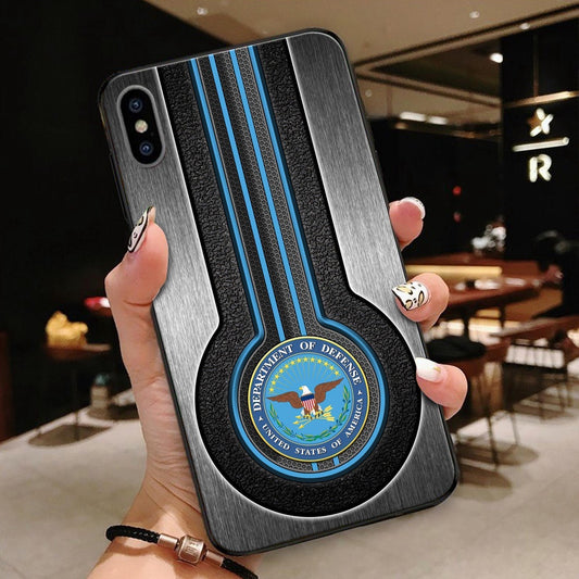 Military Phone Cases, Normal Phone Case For United States  Department Of Defense All Over Printed, Veteran Phone Case