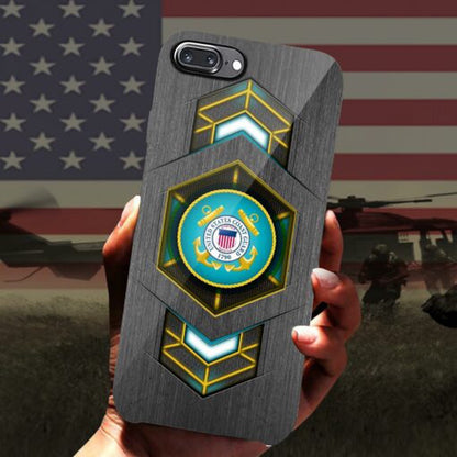 Military Phone Cases, US Coast Guard Phone Case For Military,Gifts For Veteran Phone Case, Veteran Phone Case