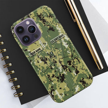Military Phone Cases, US Coast Guard Phone Case, US Military Phone Case, Camo Phone Case, Veteran Phone Case