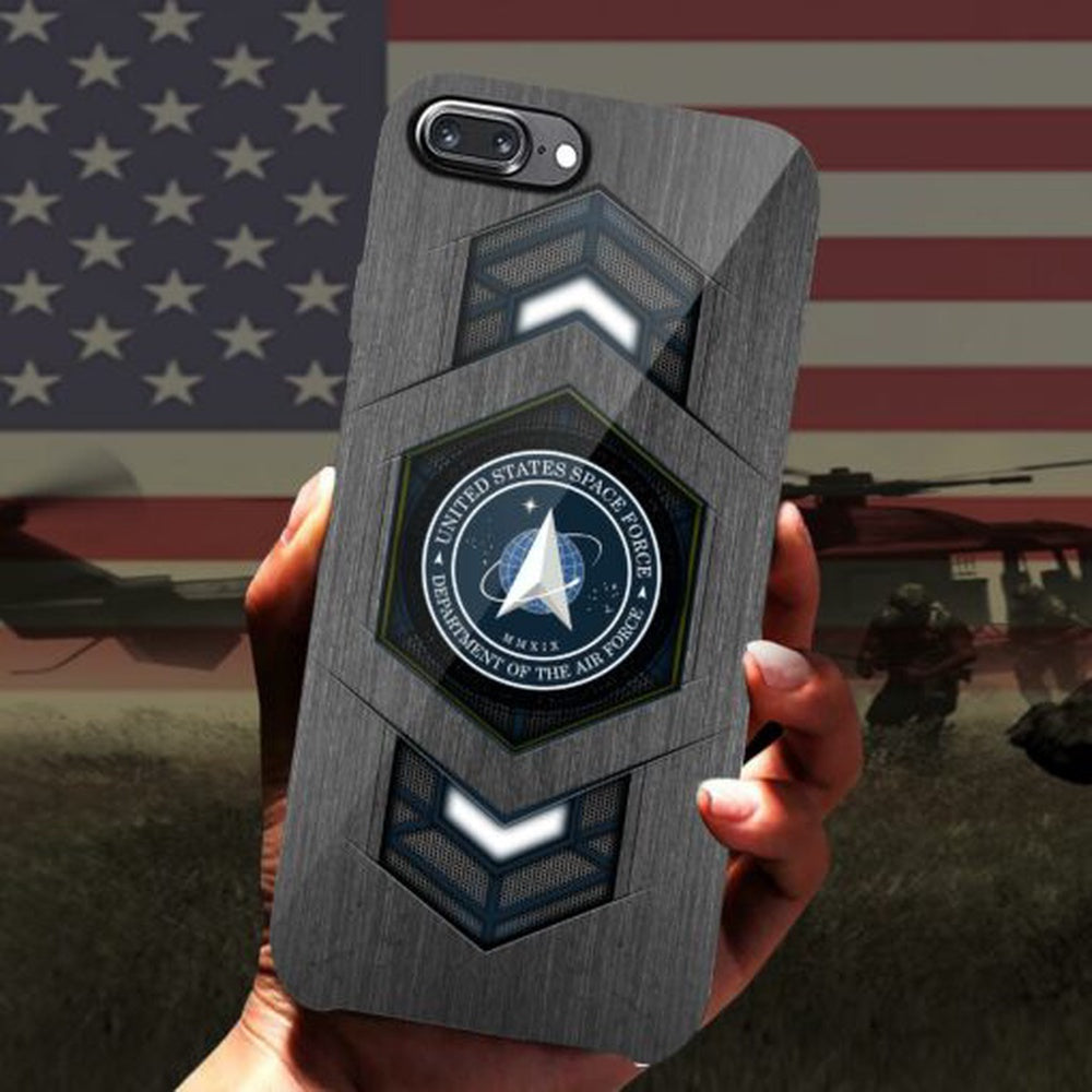 Military Phone Cases, US Space Force Phone Case For Military, Gifts For Veteran Phone Case, Veteran Phone Case