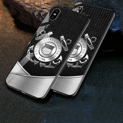 Military Phone Cases, United States Coast Guard Normal Phone Case All Over Printed, Veteran Phone Case
