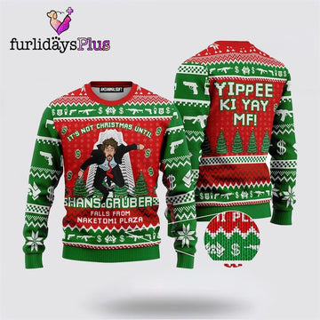 Nakatomi Plaza Ugly Christmas Sweater, Christmas Pattern Ugly Sweater ,Christmas Ugly Sweater For Men, Women